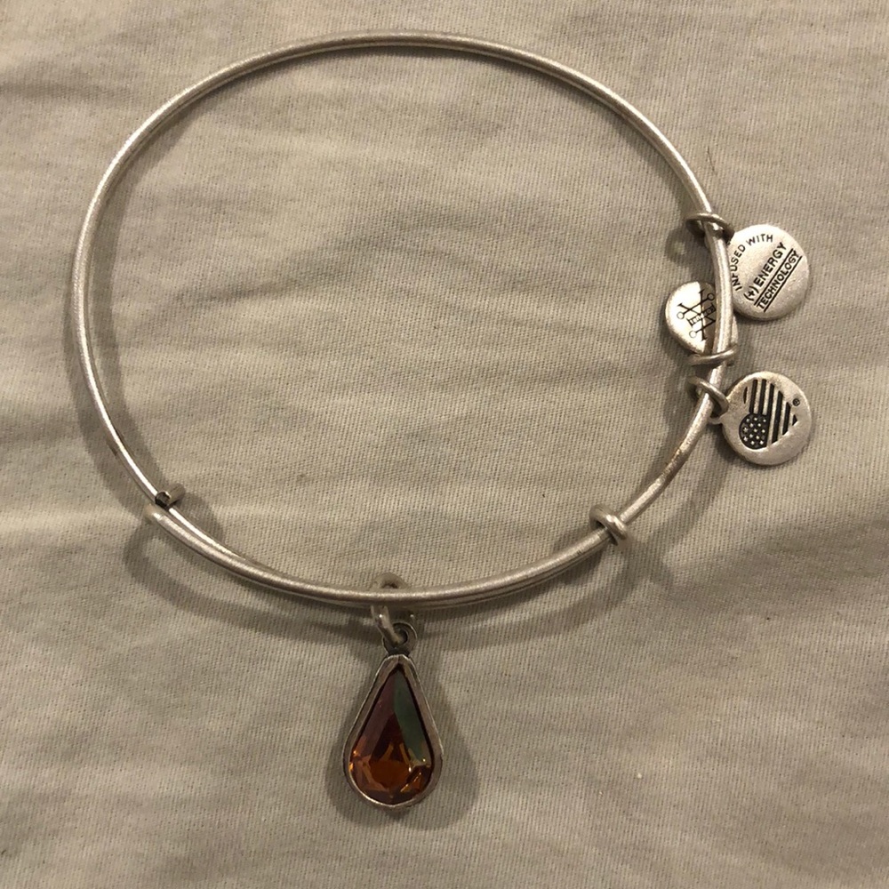 Alex and Ani November birthstone, silver